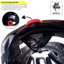 Casco de Bicicleta para Adultos BKS MTB H360 (Negro-Azul)