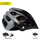 Casco de Bicicleta para Adultos BKS MTB H360 (Negro-Gris)