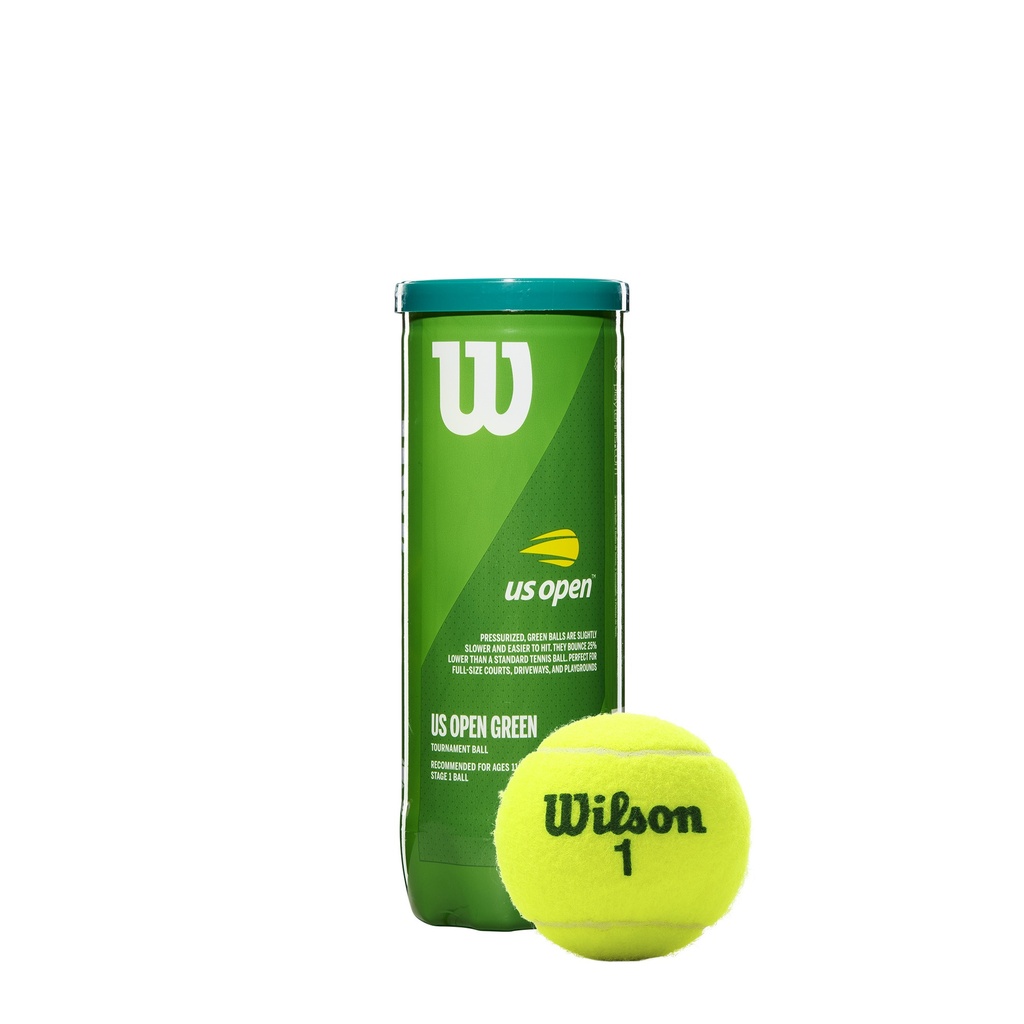 Combo Pelotas de Tenis Transicion Wilson Punto Verde 3P X 6T