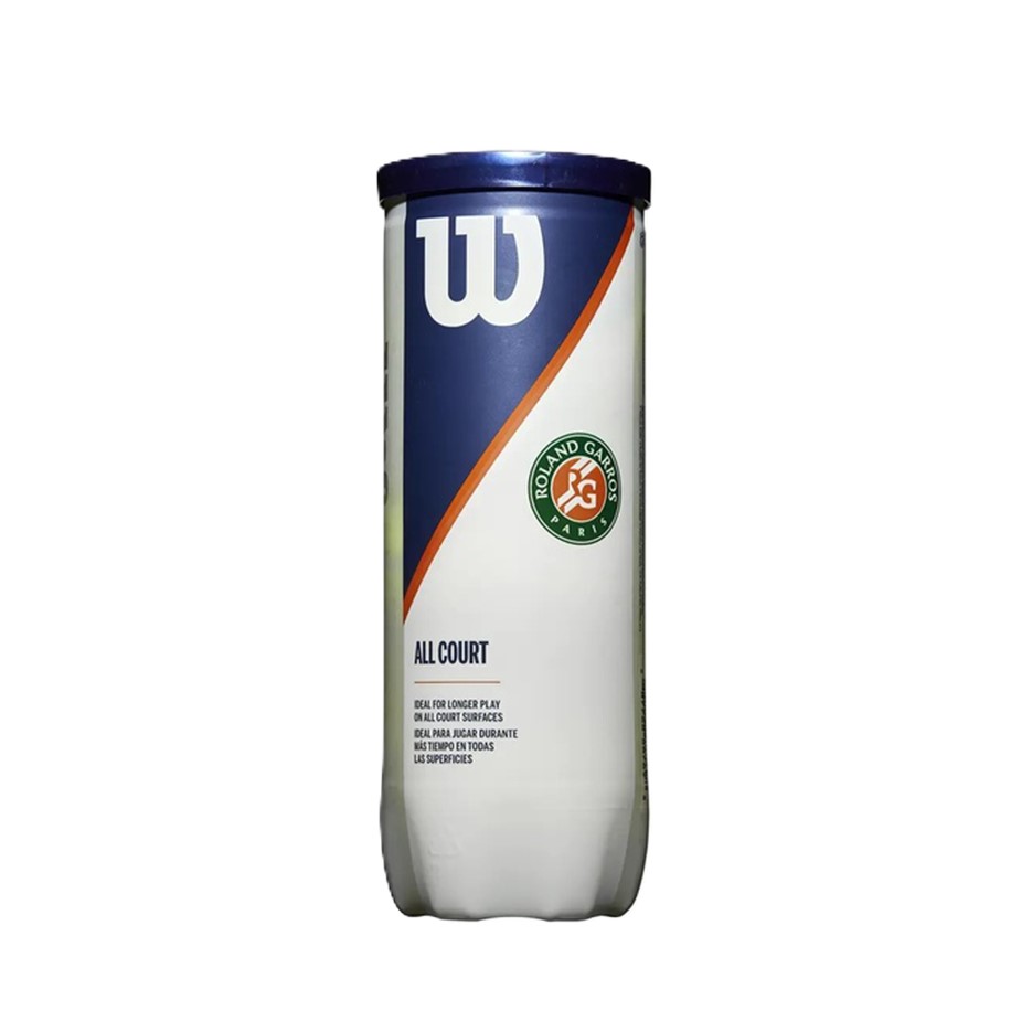 Combo Pelotas de Tenis Wilson Roland Garros 3P X 12T