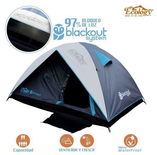 Carpa Ecology Blackout 4 Personas
