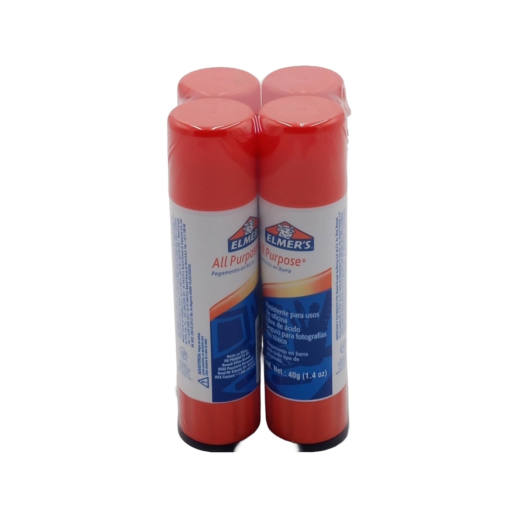 Pega en Barra Elmers All Purpose 40Gr Tx4 