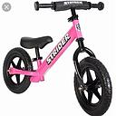 Bicicleta Plt de Entrenamiento Strider Rosado
