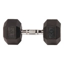 Mancuerna Pesa GYM Hex Encauchetada (30 lb) K6