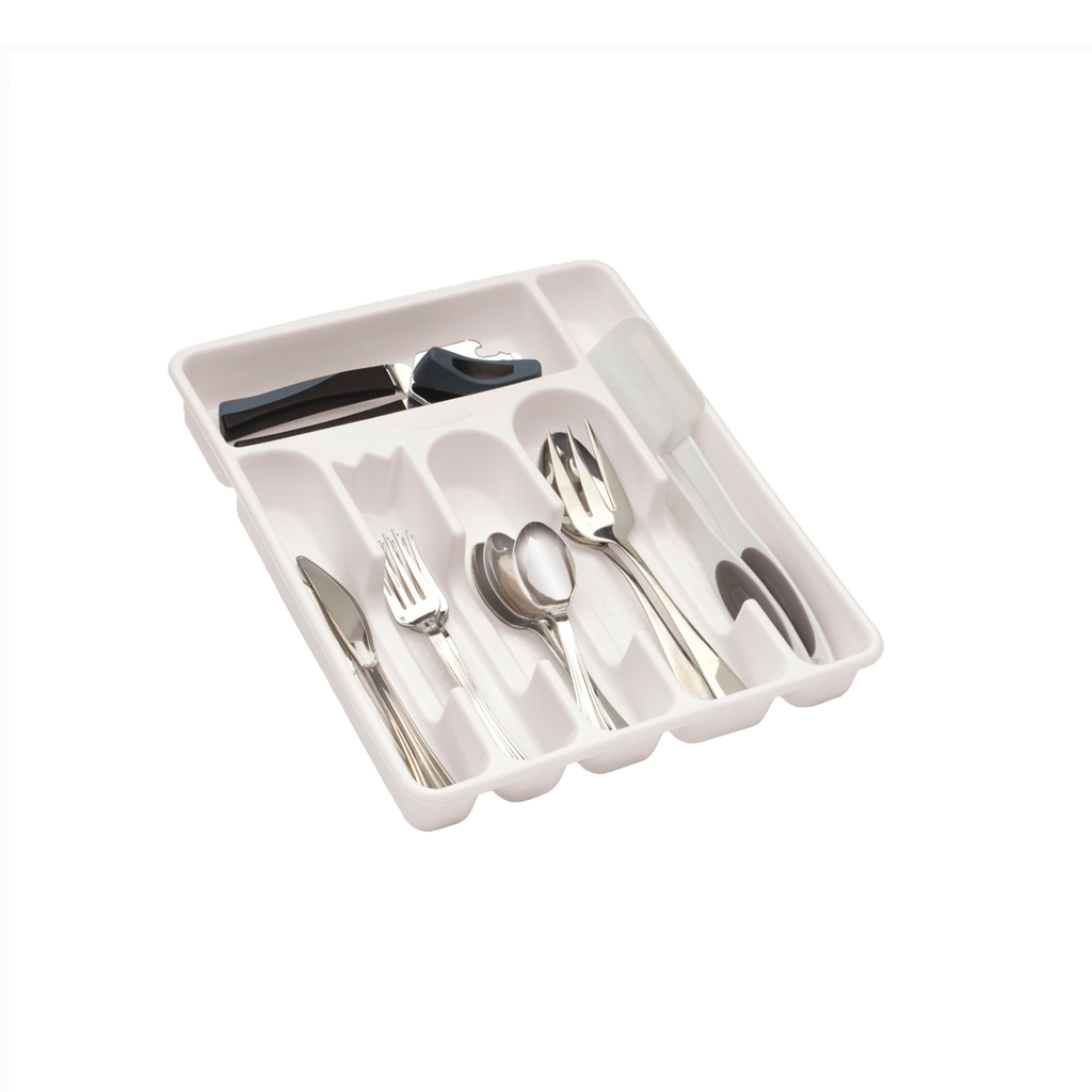 Organizador De Cubiertos grande Rubbermaid Blanco