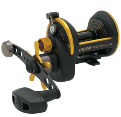 Carrete Casting Penn Squall Star Drag 15Lb 240yd relación 6.0:1 SQL15(1206098)
