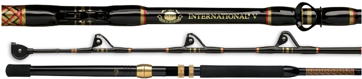 Caña de pescar Casting Penn International V Standup 6`(1pieza) lb-tst 80-130 #guias 5 VS8013AWA60 (1151189)