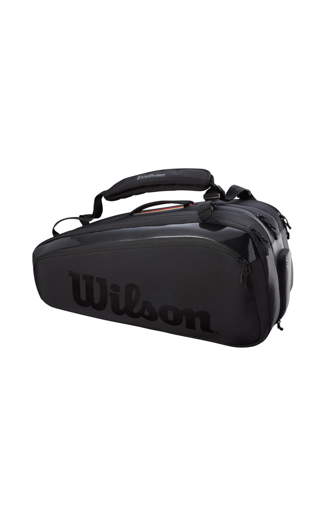 Bolso de Tenis Wilson Super Tour 15 Pk Pro Staff Negro