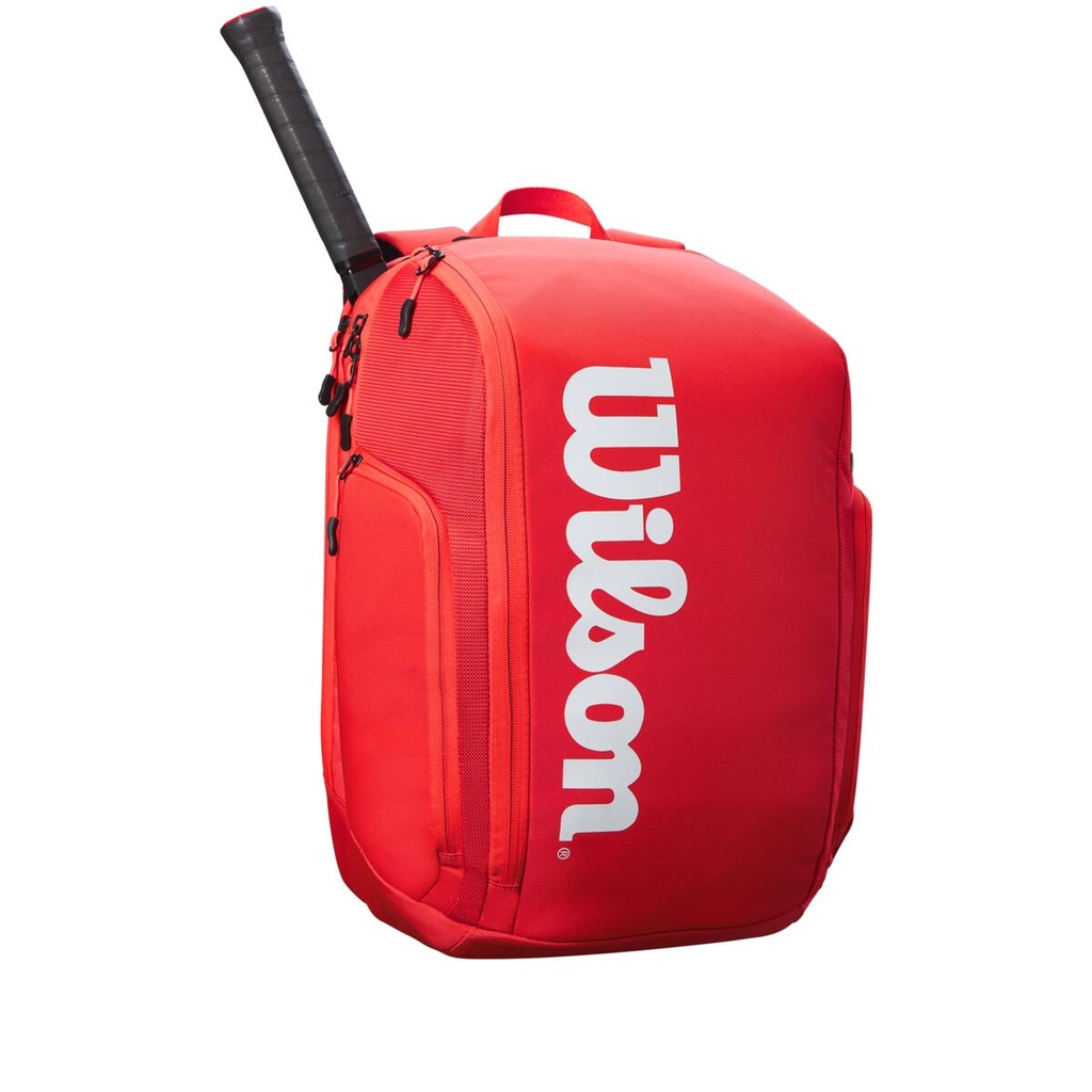 Bolso de Tenis Wilson Super Tour Backpack Rojo