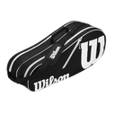 Bolso de Tenis Wilson Advantage II Six Bag Negro/Blanco
