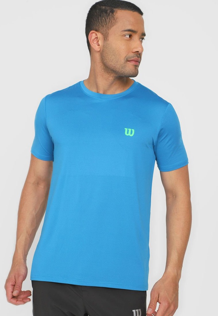 Camiseta Wilson Perforada Caballero 71540 Azul Rey