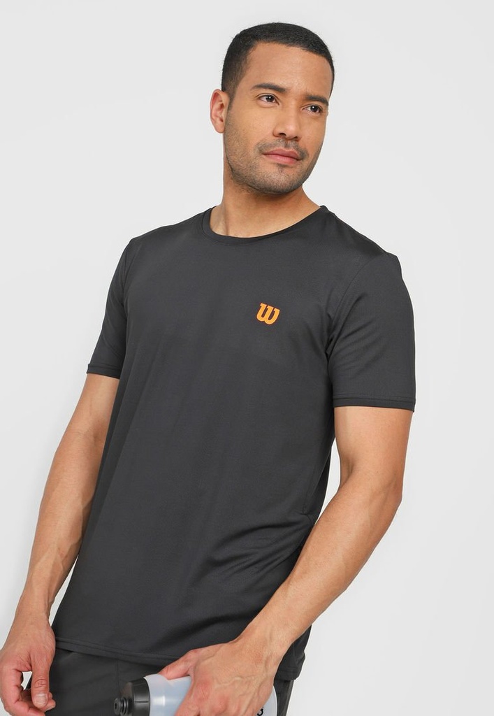 Camiseta Wilson Perforada Caballero 71540 Negro