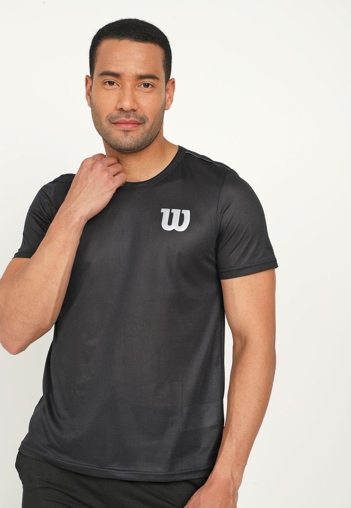 Camiseta Wilson Calada Cabellero 98229 Negro