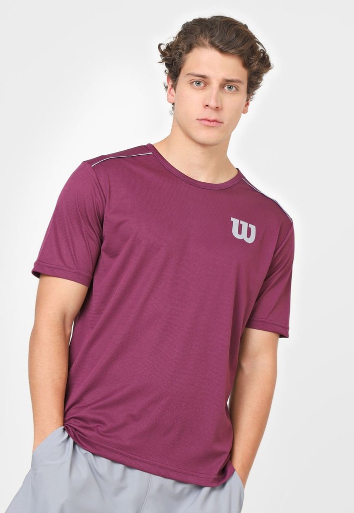 Camiseta Wilson Calada Cabellero 98229 Vino