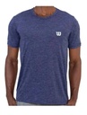 Camiseta Wilson Jaspeada Caballero 71523 Azul