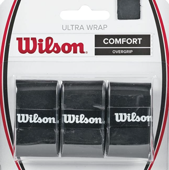 Overgrip Wilson Ultra Wrap Comfort Negro x3