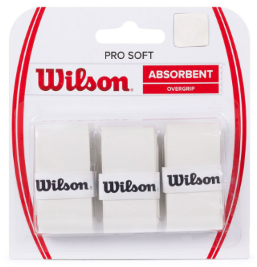 Overgrip Wilson Pro Soft Absorbent x3 Blanco