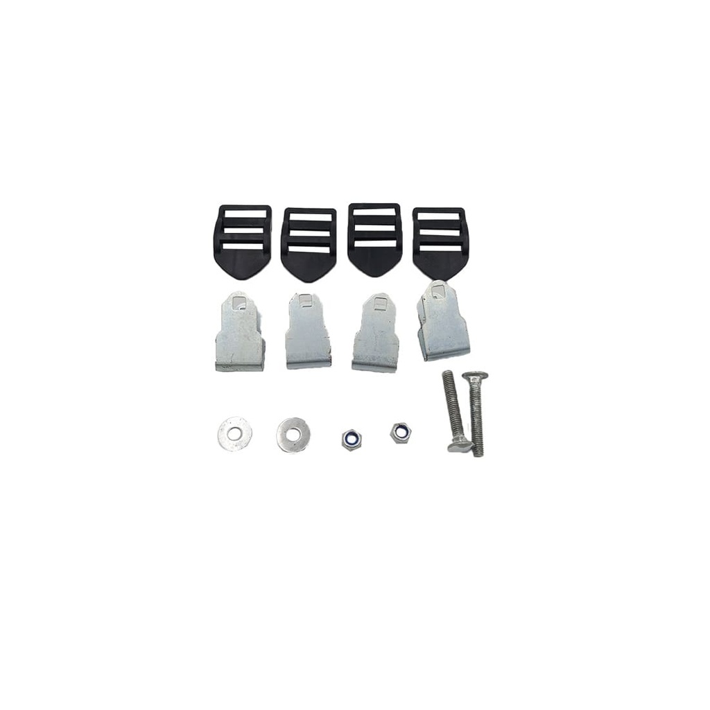 Set de sujetadores y tornillos para Portabicicletas de cajuela Bks 36000 & 36001