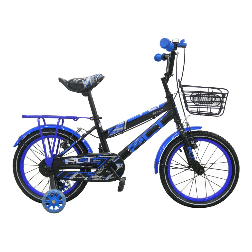 [99450] Bicicleta Rin 16 PLT Rockstar para Niños (AZUL)
