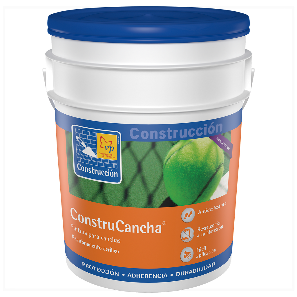 Construcancha Pintura para Cancha VP Cuñete de 5 Galones