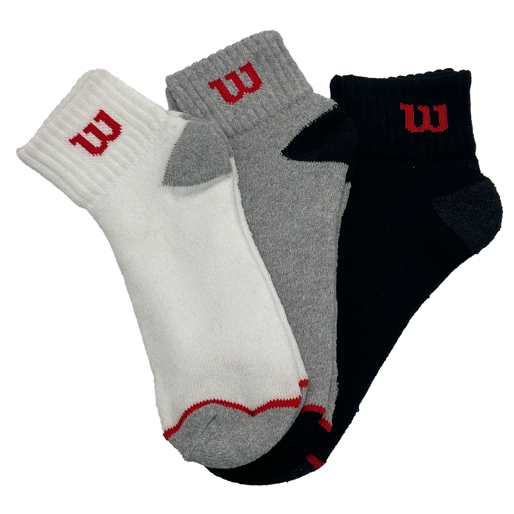 Medias Tobilleras Wilson Tin Felpa Unitalla 3 Pack