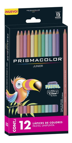 Caja de Colores Prismacolor Pasteles Cx12