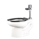 Taza Vencerámica para Fluxometro Carlton con Asto Integrado