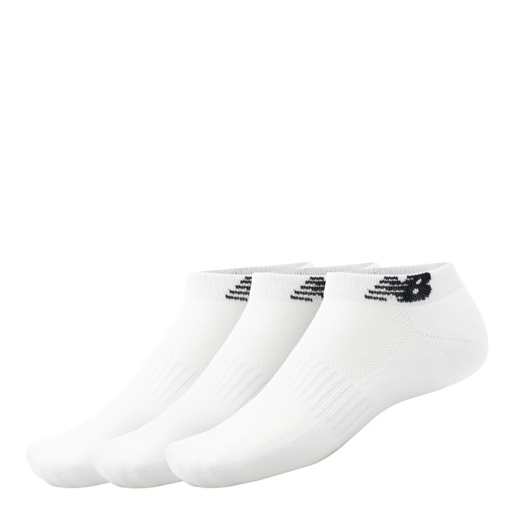 NO USAR Media Corta New Balance Unisex 3 Pack Blanco