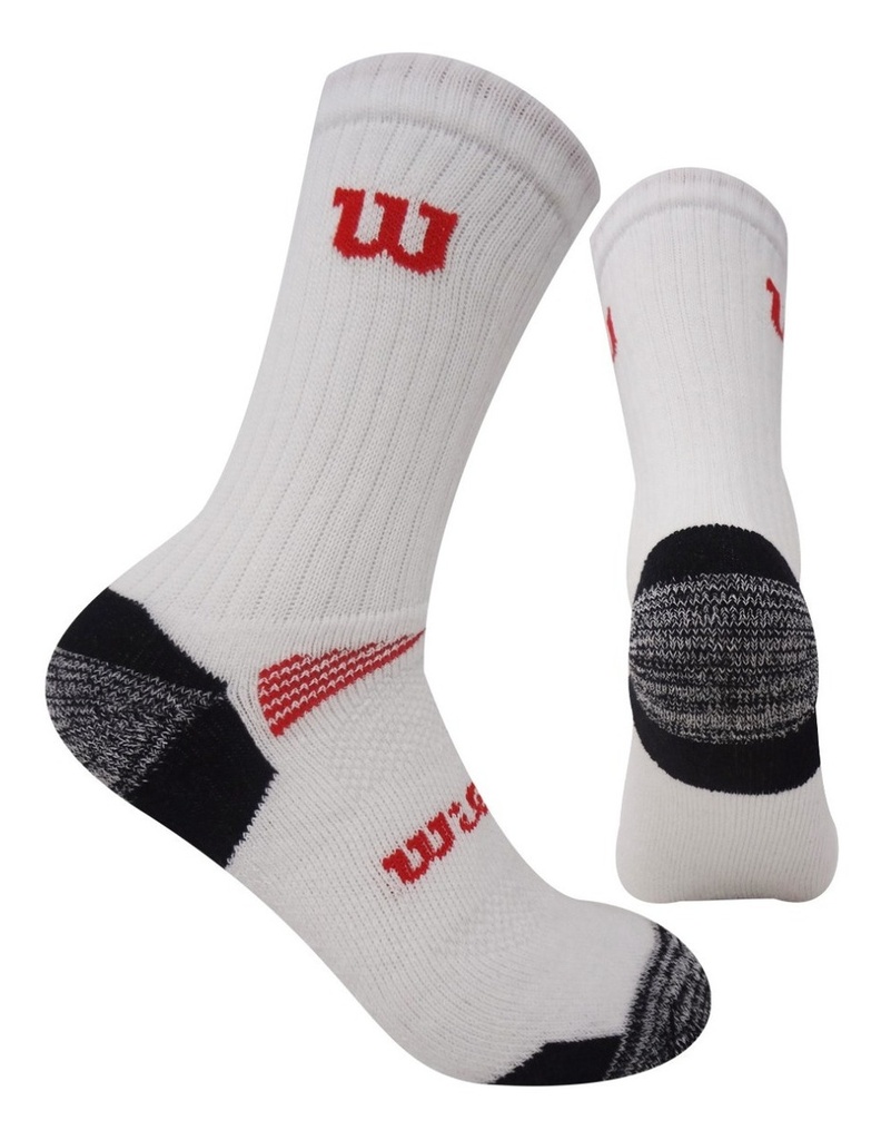 Calcetin/Media larga deportiva de fibra sintetica Wilson Niño X3 (M)