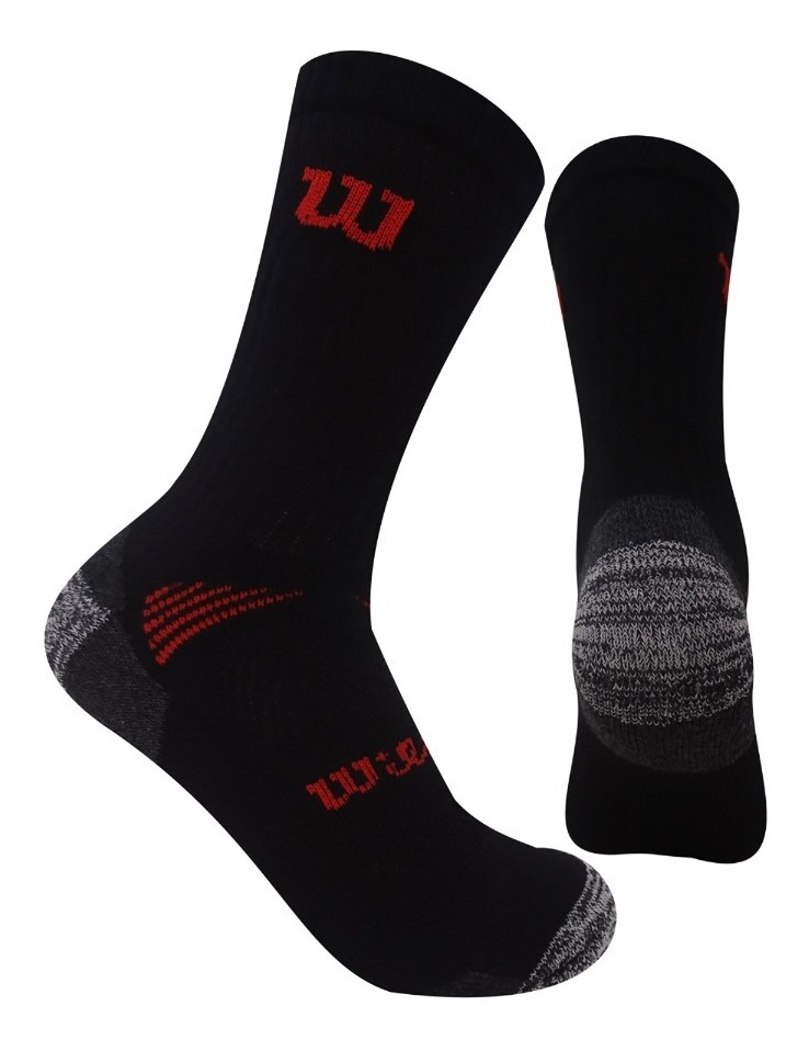 Medias larga deportiva de fibra sintetica Wilson Unisex X3 Unitalla