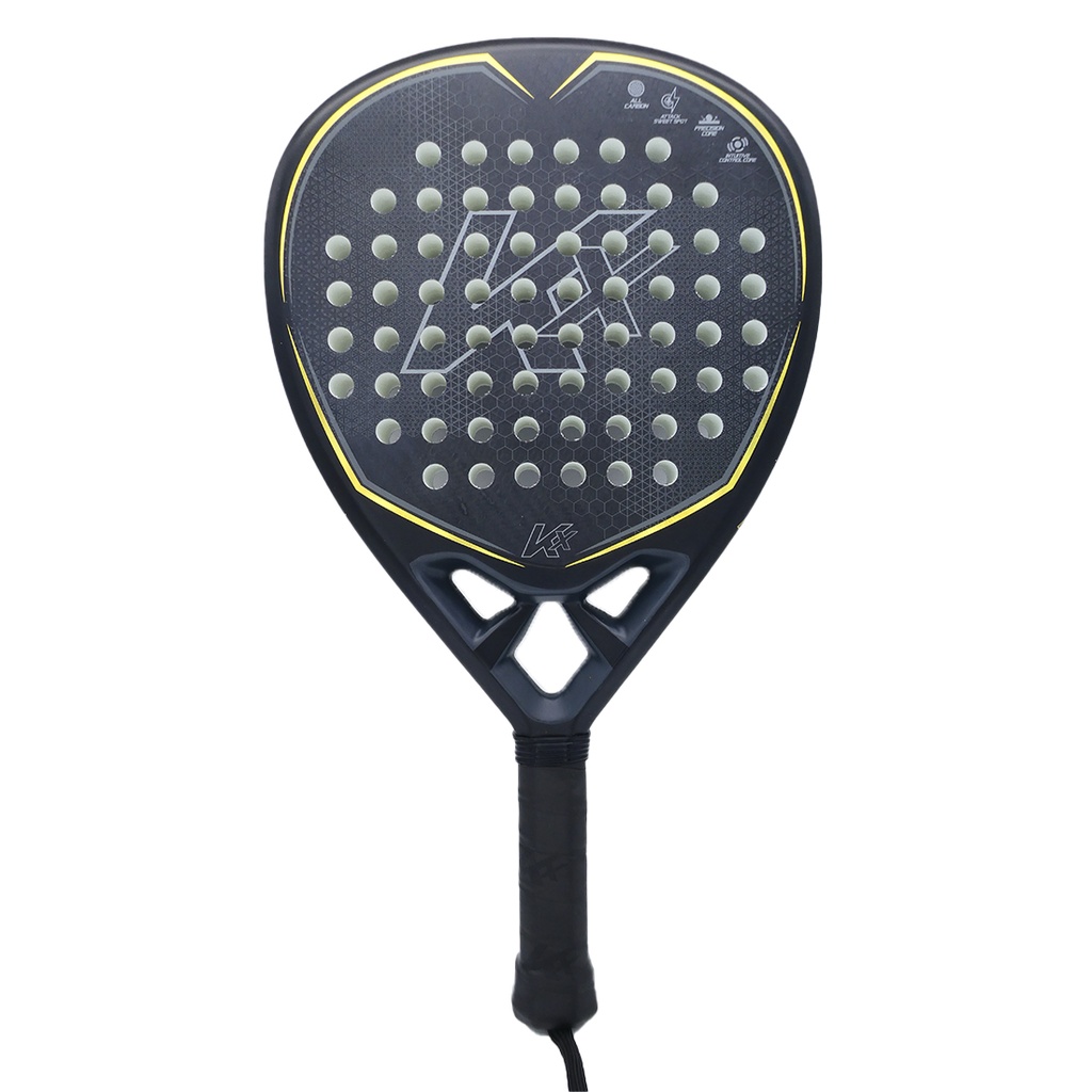 Raqueta Pala de Padel K6 Carbon Attacker Spin KX 