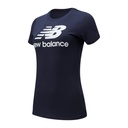 Camiseta de mujer New Balance Essentials Azul