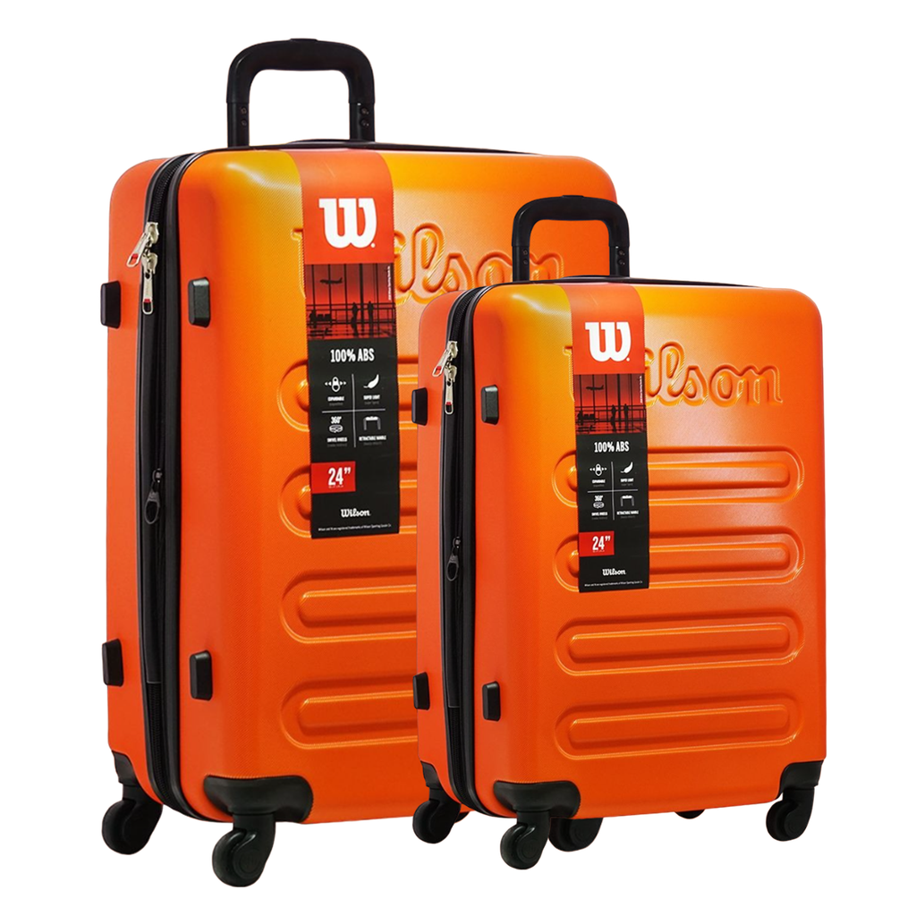Maletas 4 ruedas Set de 24" y 20" Stripes Wilson 