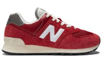 Zapato de Hombre New Balance 574 Rojo/Blanco