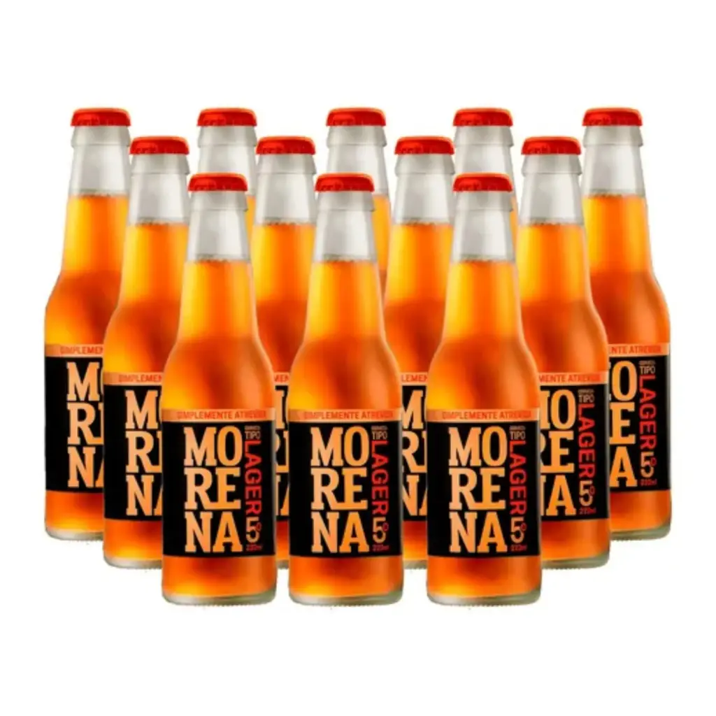 Caja De Cerveza Morena 222 ml RT (Sin Vacío)