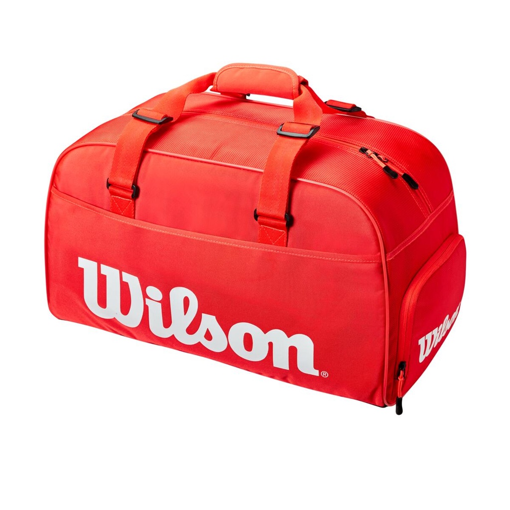 Bolso de Tenis Wilson Super Tour Small Duffle Infrared