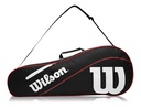 Bolso de Tenis Wilson Advantage III Triple Bag Negro