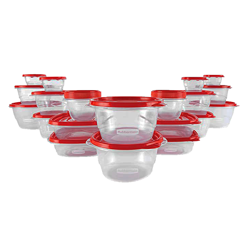 Set de Envases 40 Piezas de Varios Tamaños Takealongs Rubbermaid
