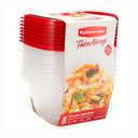 Set de Envases 16 Piezas Cuadradas Takealongs Rubbermaid (1.253 ml)