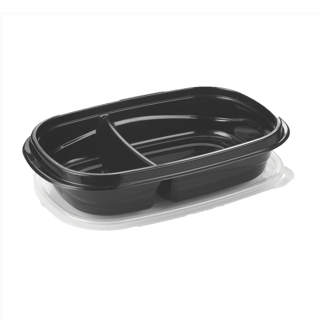 [2030326] Set de Envases 20 Piezas Takealongs Rubbermaid Negro (875 ml)