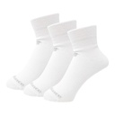**Media Alta New Balance Performance Cotton Flat Knit Ankle 3 Pack Blanco