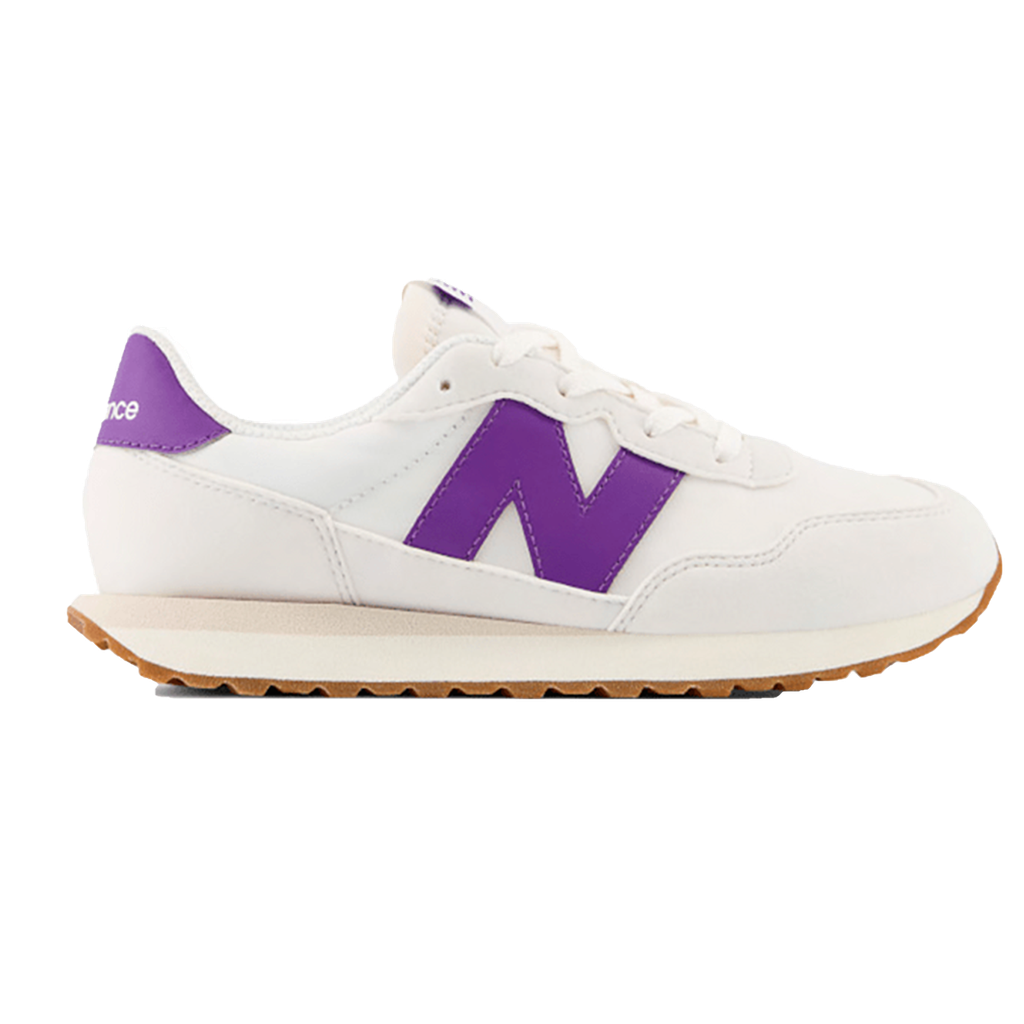 Zapato Infantil New Balance 237 Wide Blanco/Morado