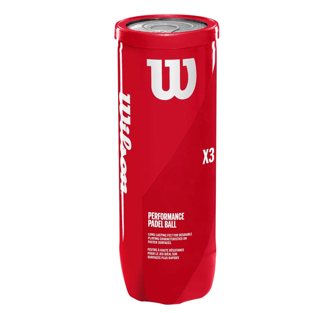 Pelotas de Pádel Wilson X3 Tarro 3P