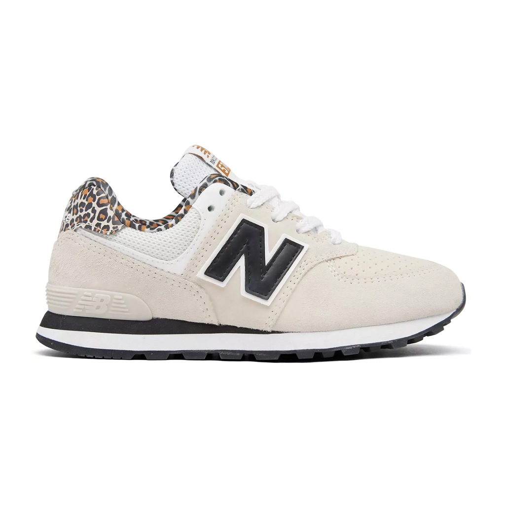 Zapato de Niña New Balance 574 Blanco/Negro