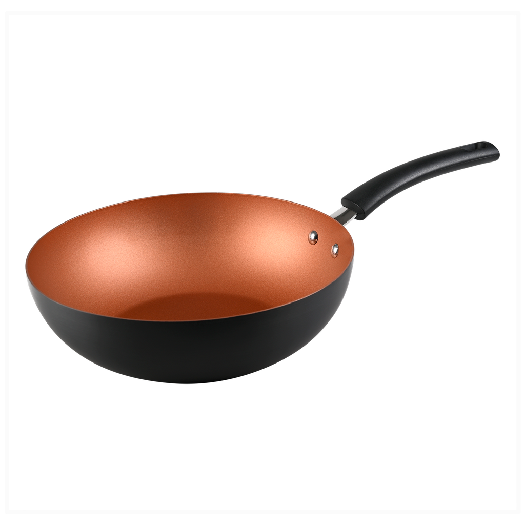 Sartén Wok Practix Magefesa Aluminio Anodizado 28 Cm Cobre