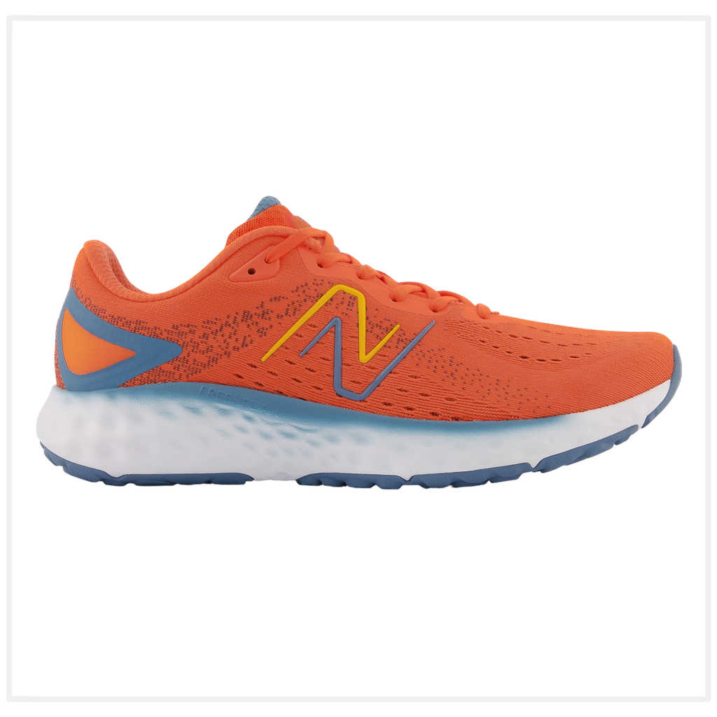Zapato de Hombre Running New Balance MEVOZ V2 Anaranjado/Azul