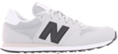 Zapato de Hombre New Balance 500 Blanco/Gris (Bulto x 12 pares)
