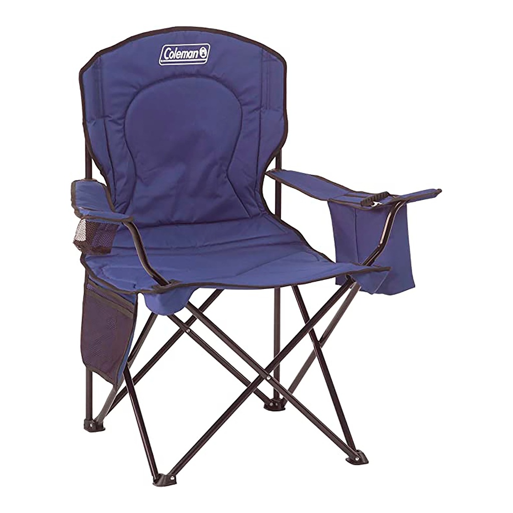 [2000035685] Silla de Camping Coleman Cooler Quad con Bolso Térmico (AZUL)