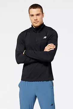 [MT23227-BK-L] Camiseta manga larga New Balance Accelerate (NEGRO, L)