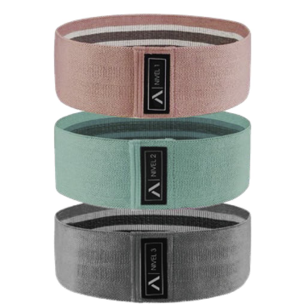 Set de Bandas Elásticas de tela Bronzini Active